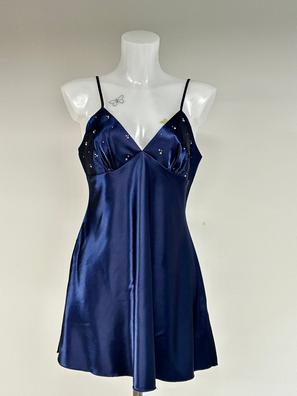 Crystal fit and flare dress