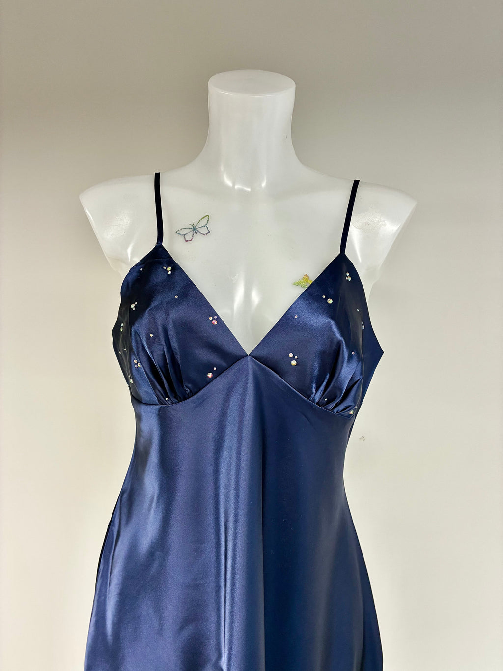 Crystal fit and flare dress