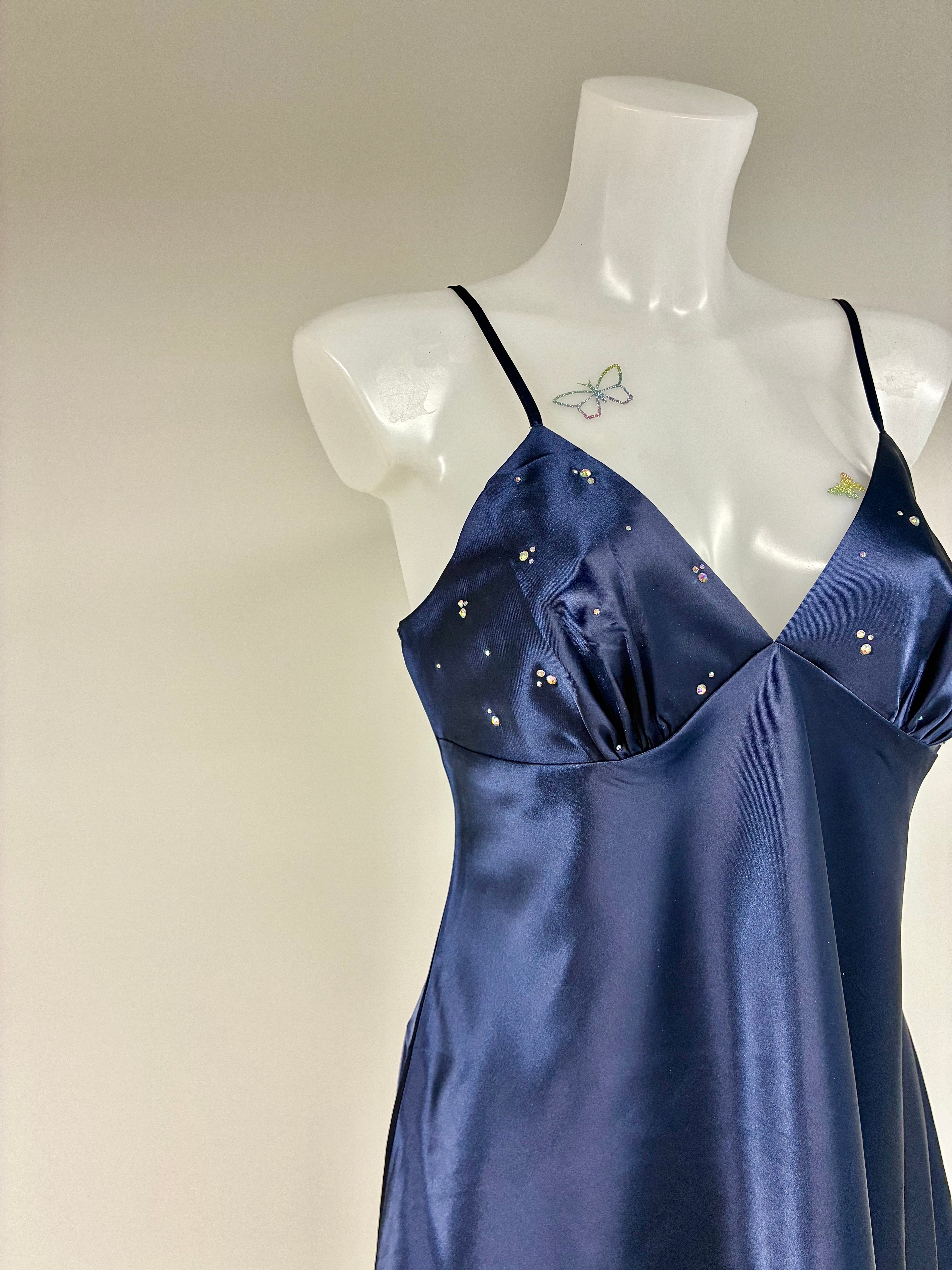 Crystal fit and flare dress