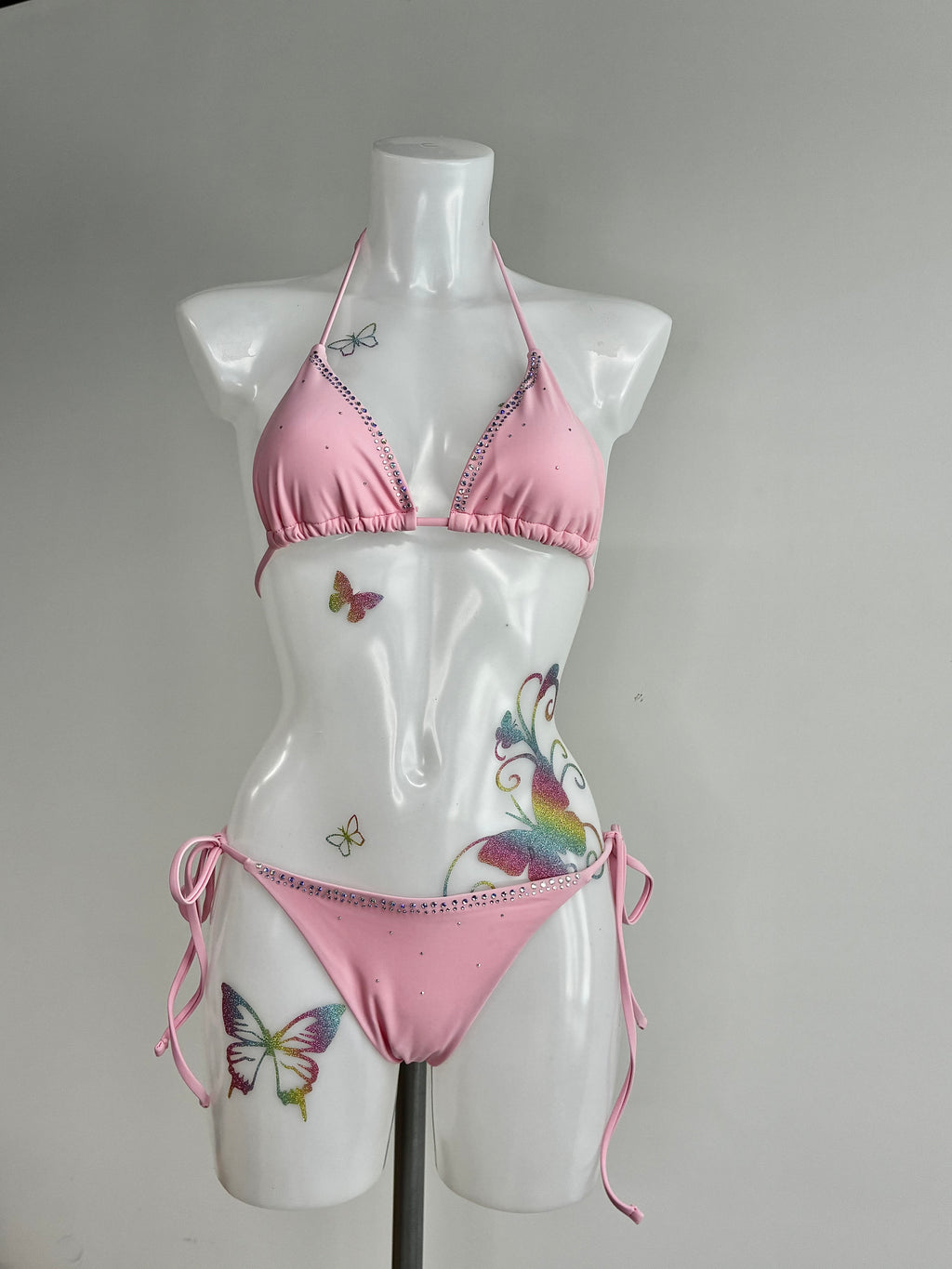 Pink Crystal Bikini