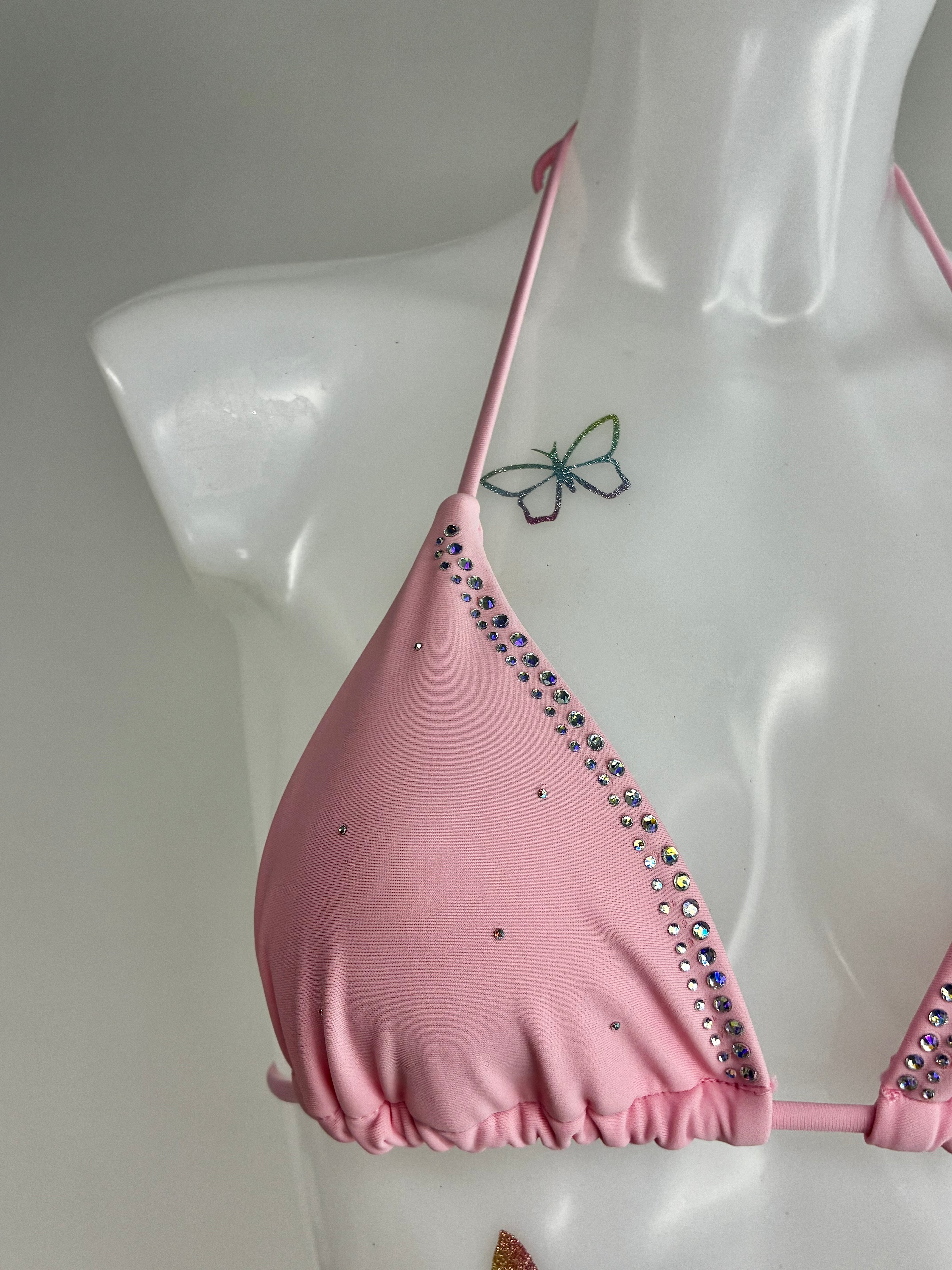 Pink Crystal Bikini