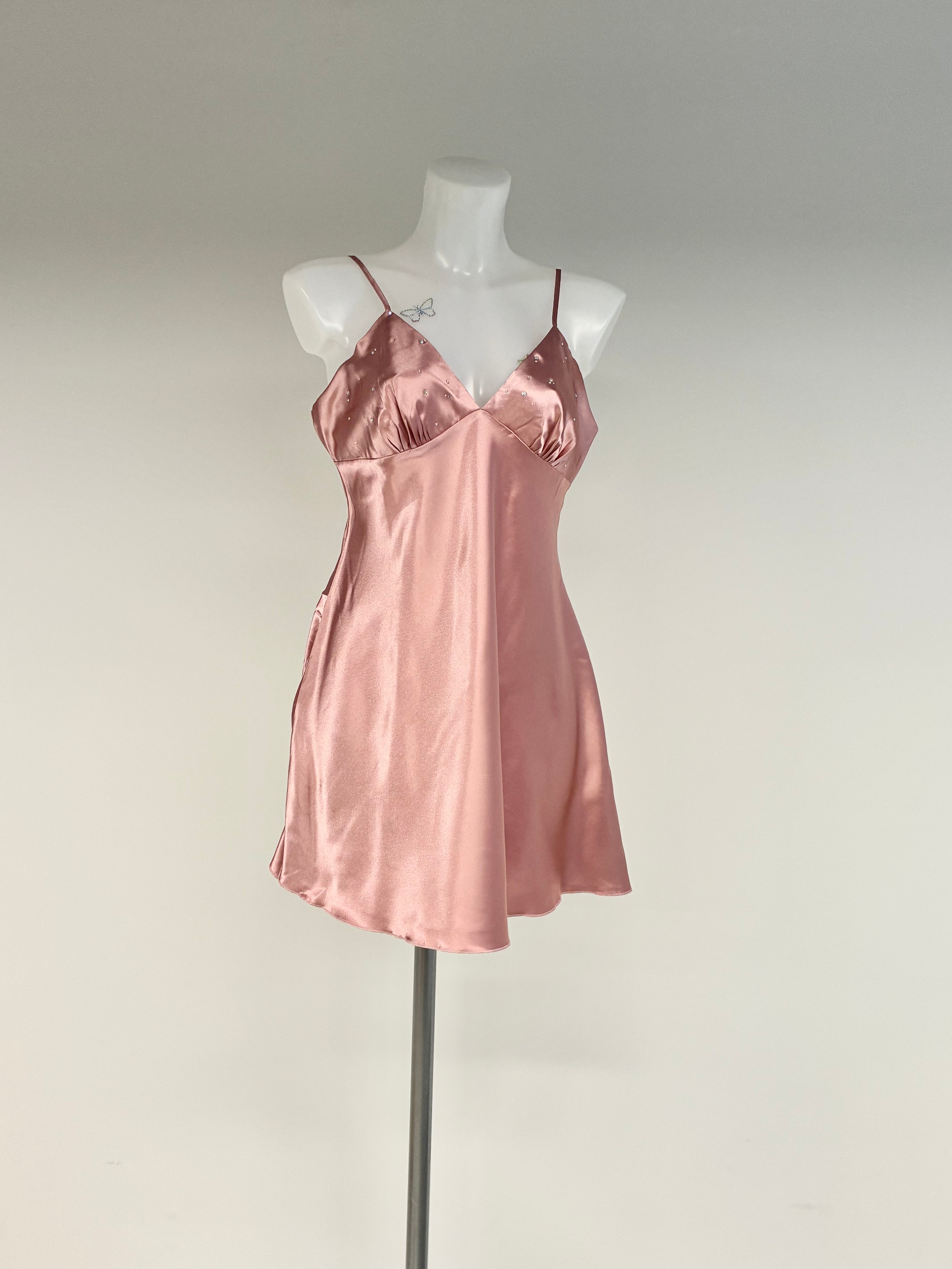 Crystal fit and flare dress