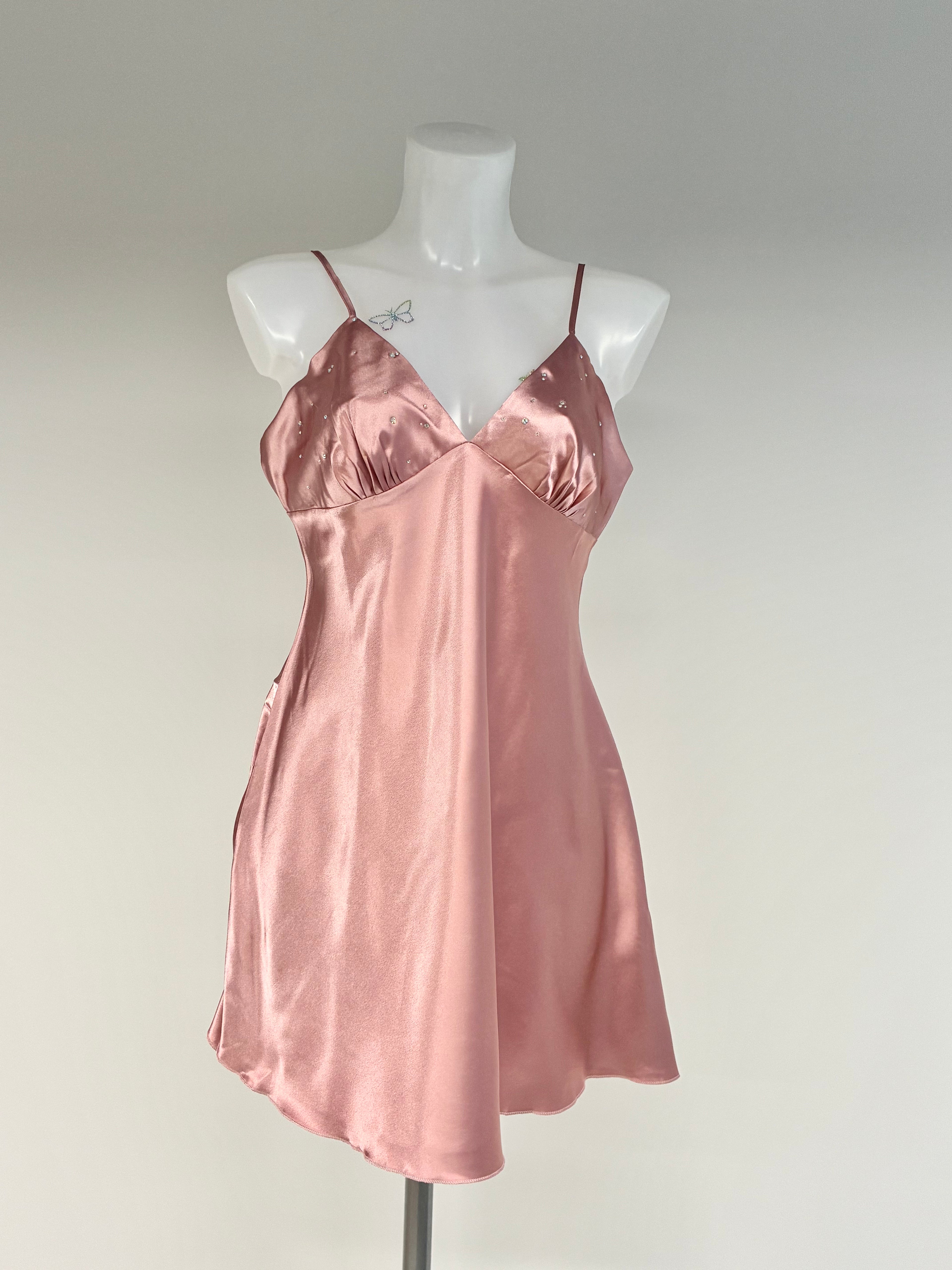 Crystal fit and flare dress