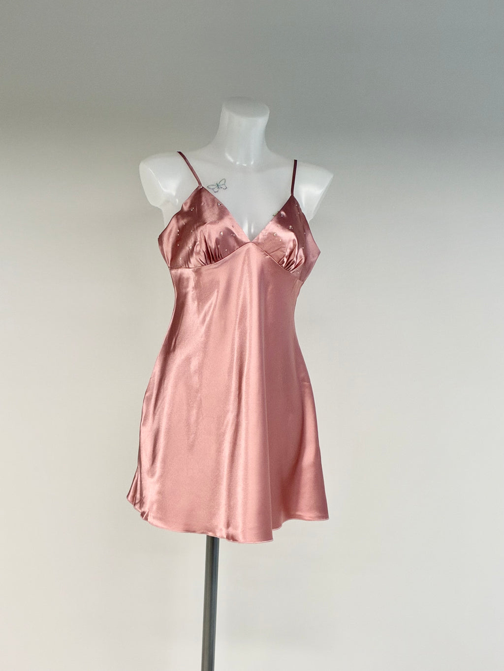 Crystal fit and flare dress