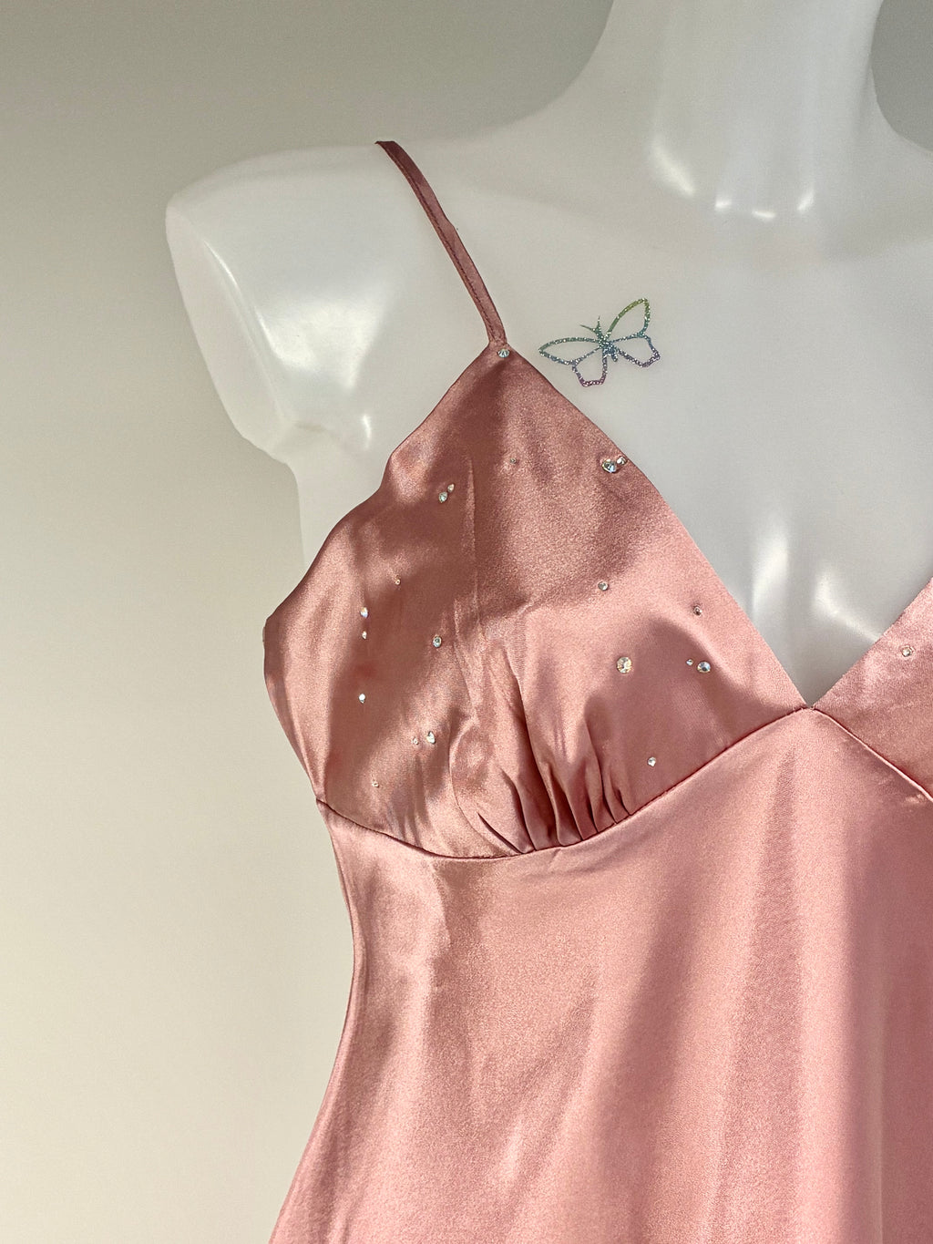 Crystal fit and flare dress