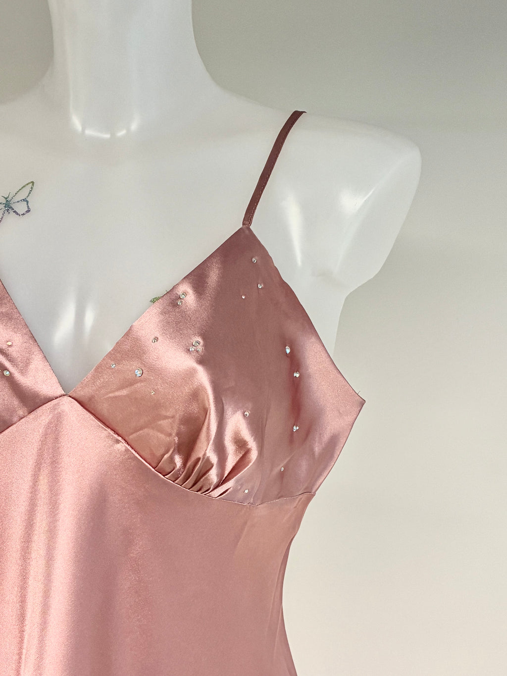Crystal fit and flare dress