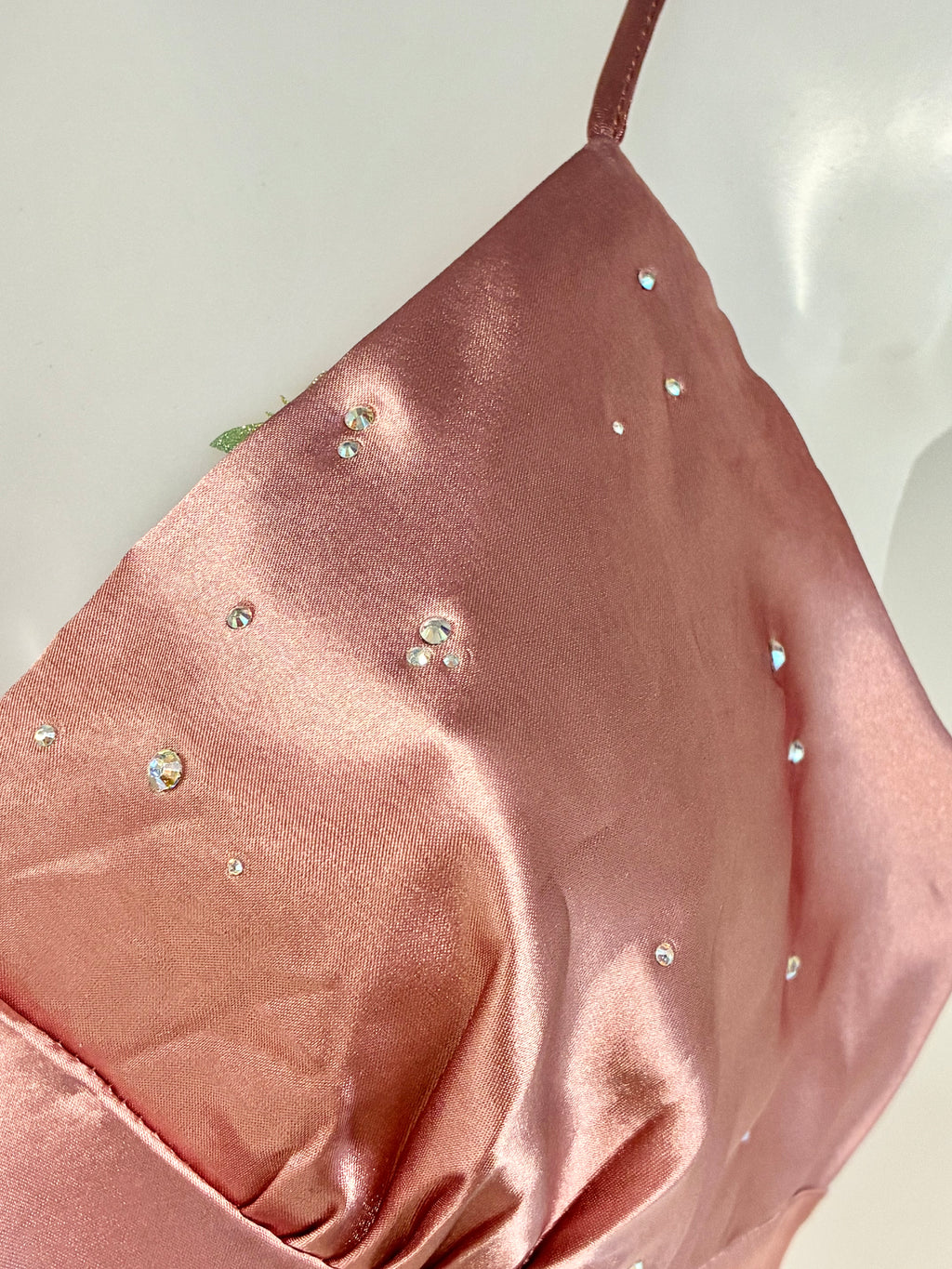 Crystal fit and flare dress
