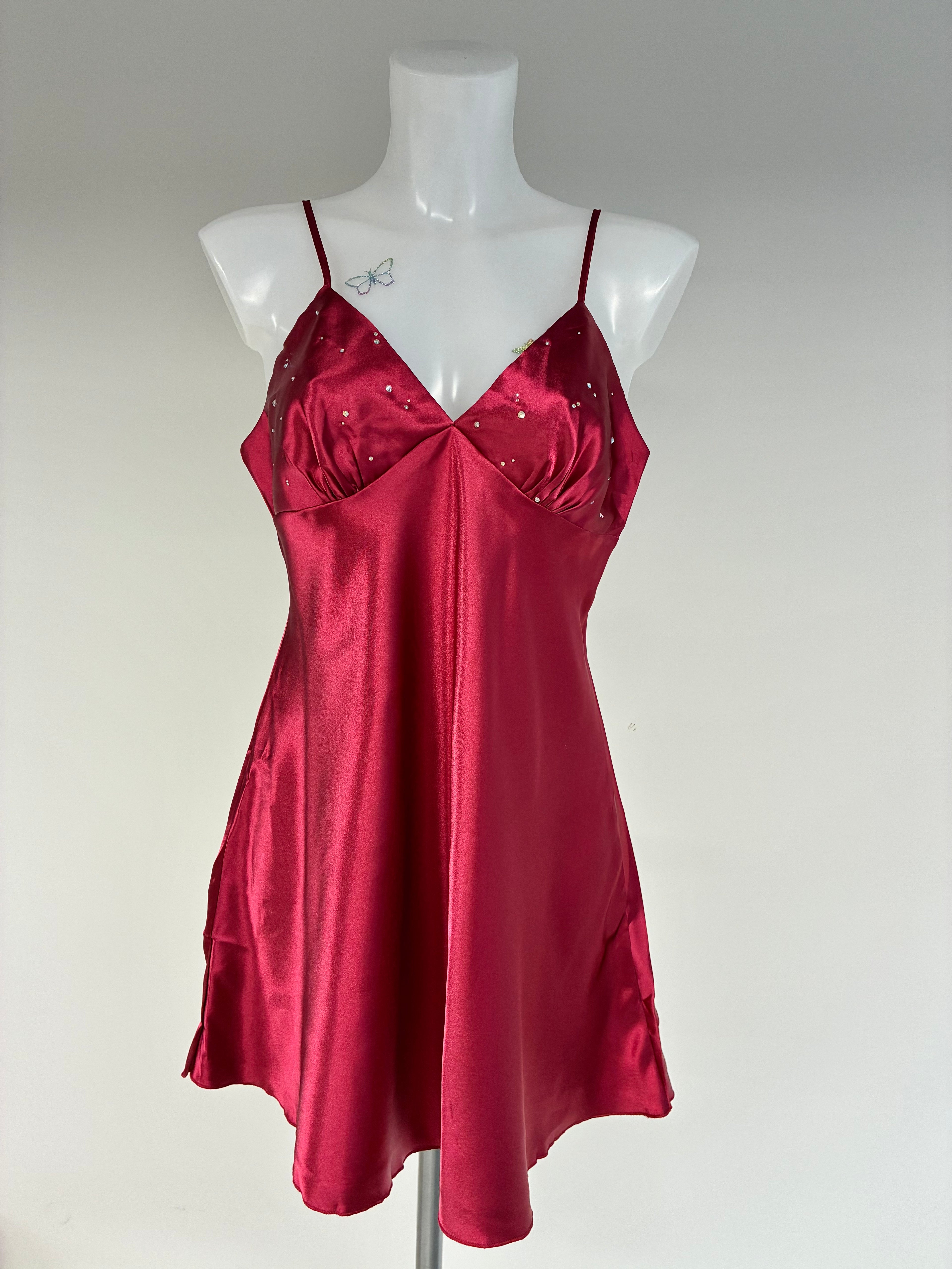Crystal fit and flare dress