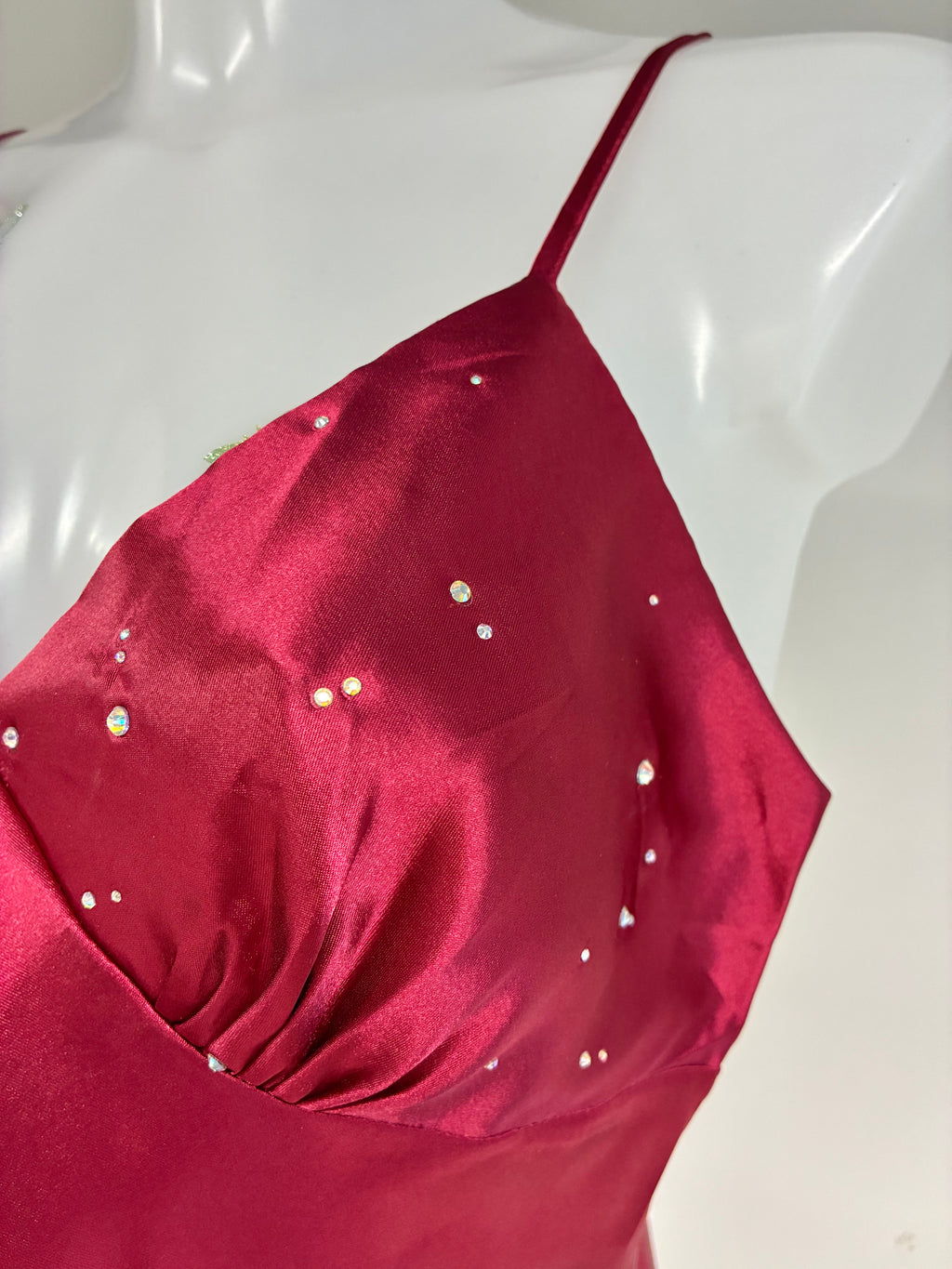 Crystal fit and flare dress