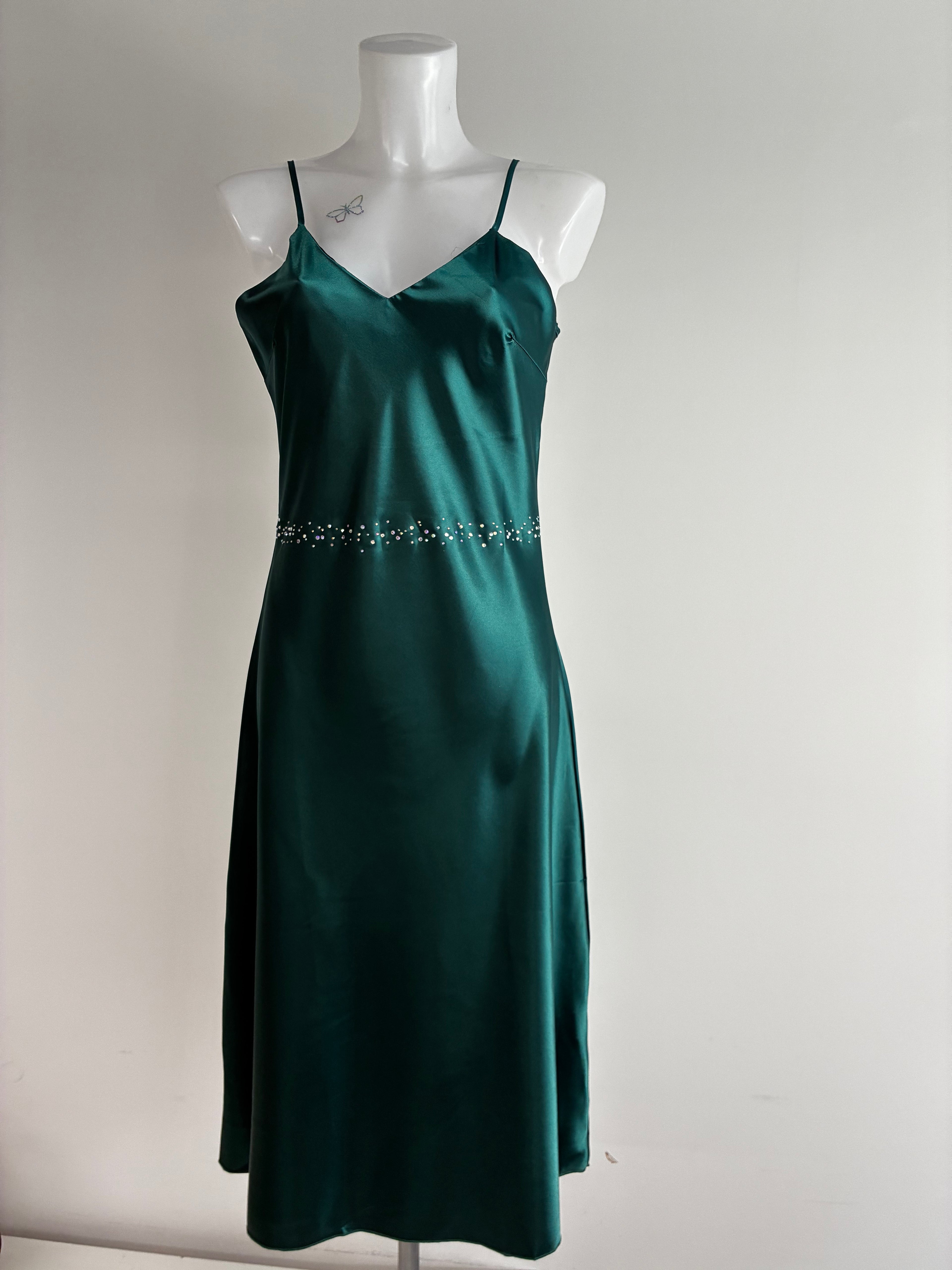 Emerald Crystal Dress