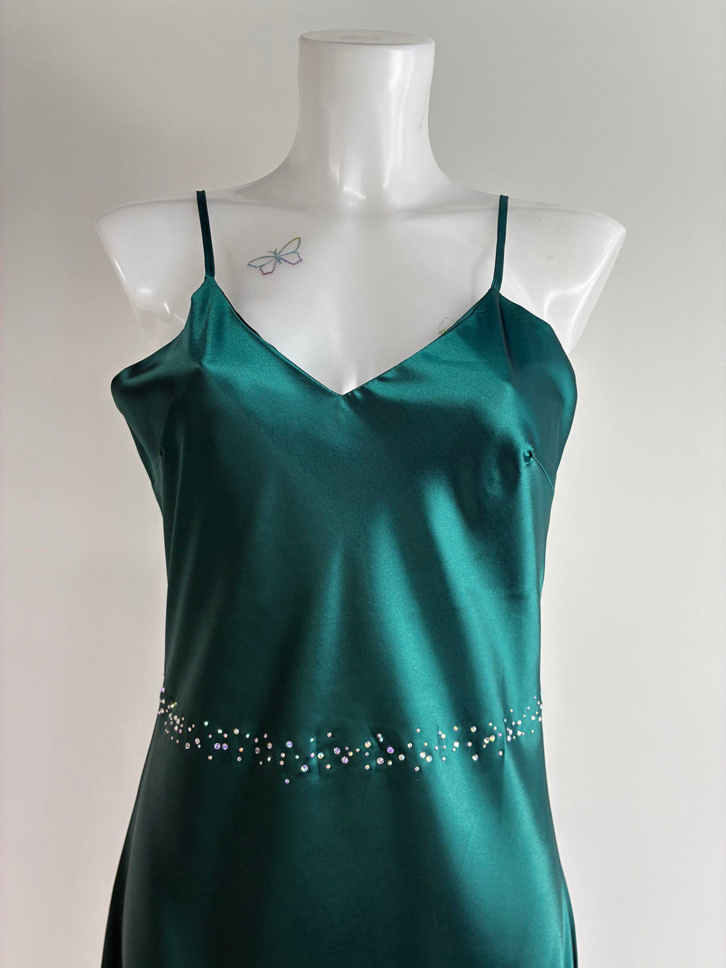 Emerald Crystal Dress