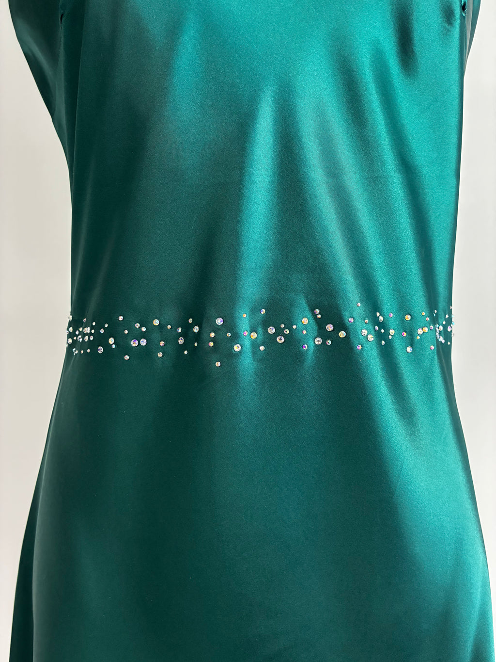 Emerald Crystal Dress