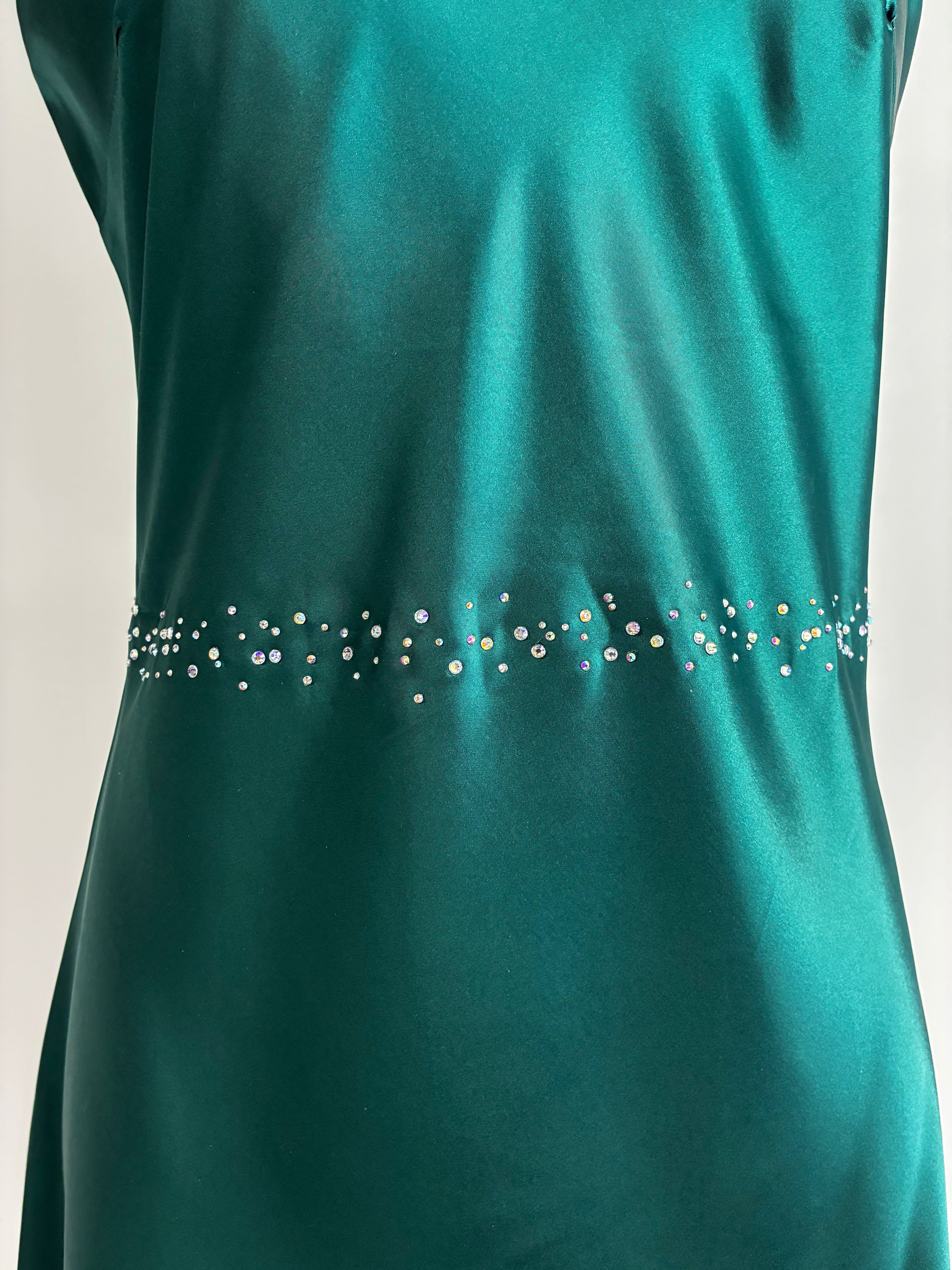 Emerald Crystal Dress