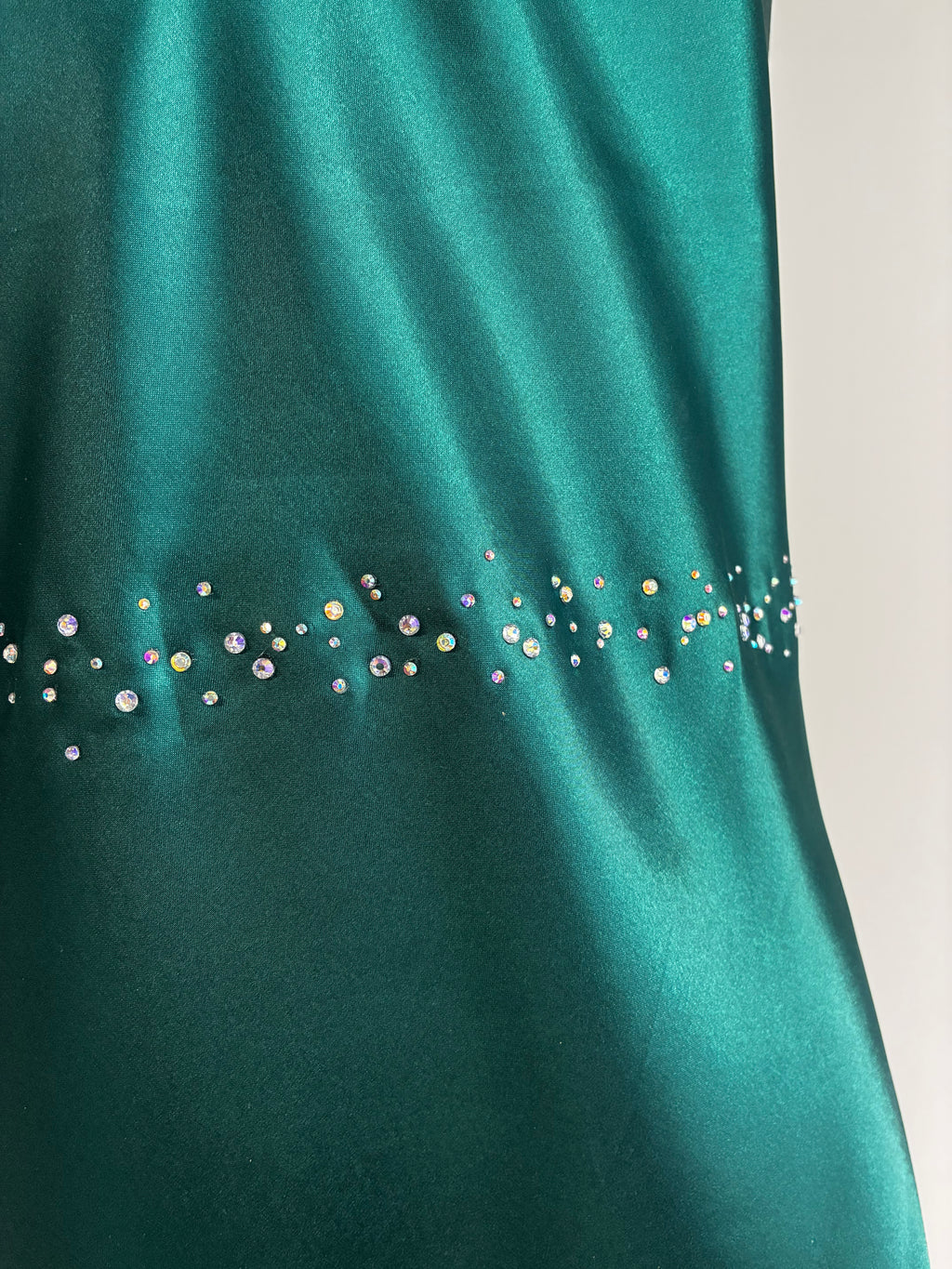 Emerald Crystal Dress