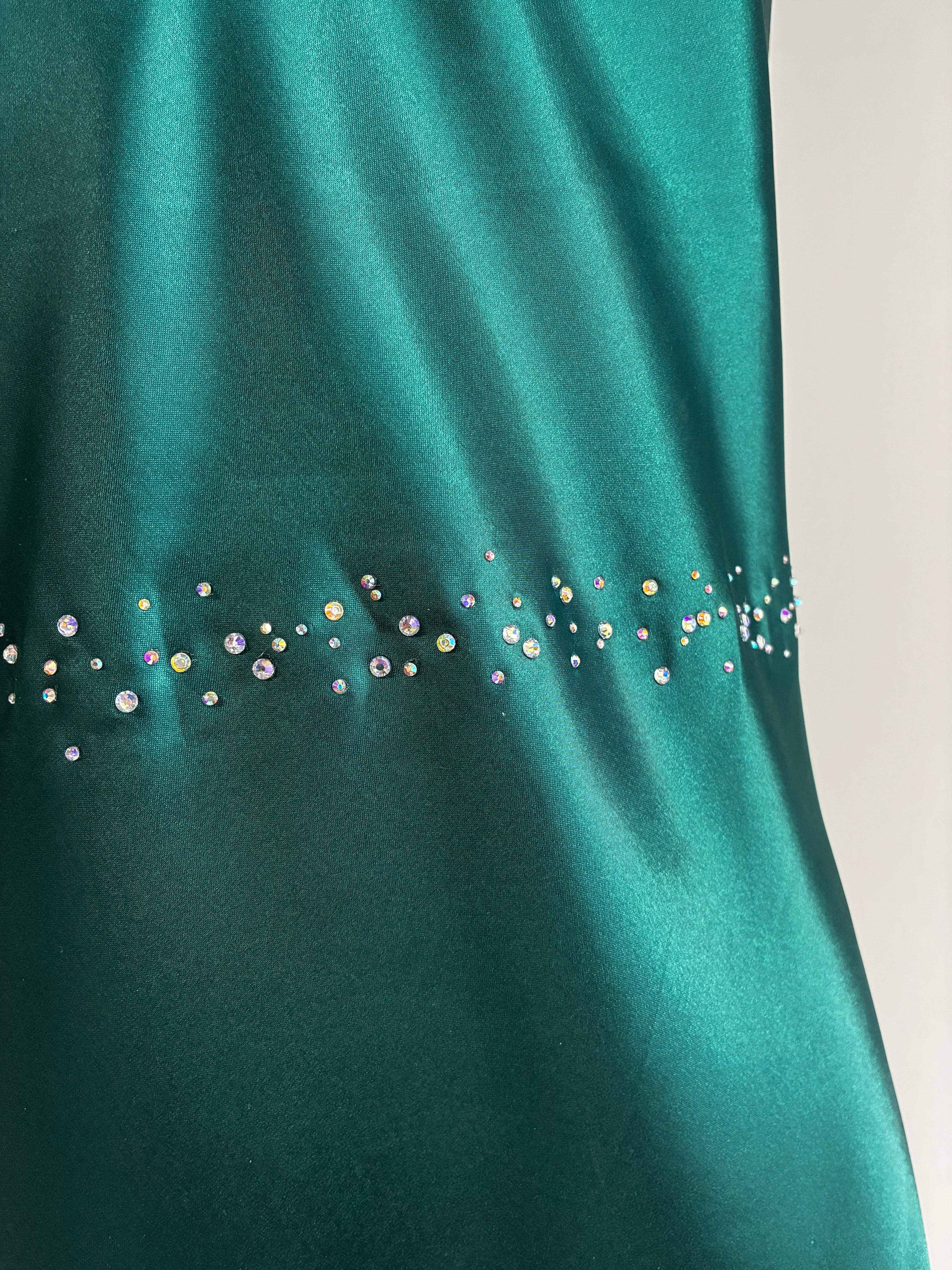 Emerald Crystal Dress