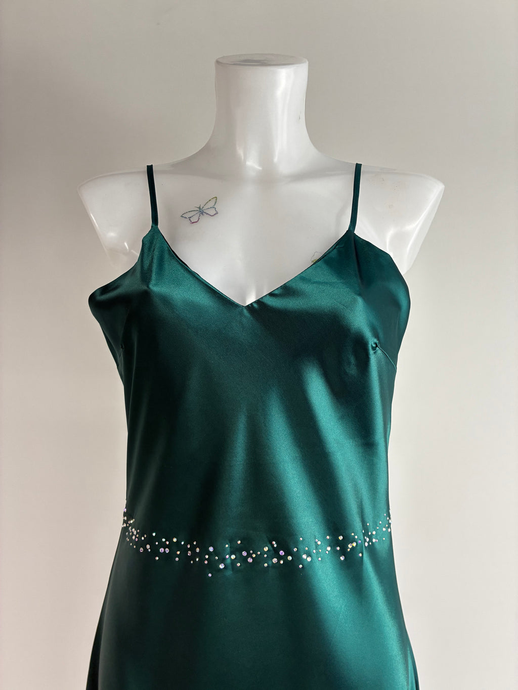 Emerald Crystal Dress