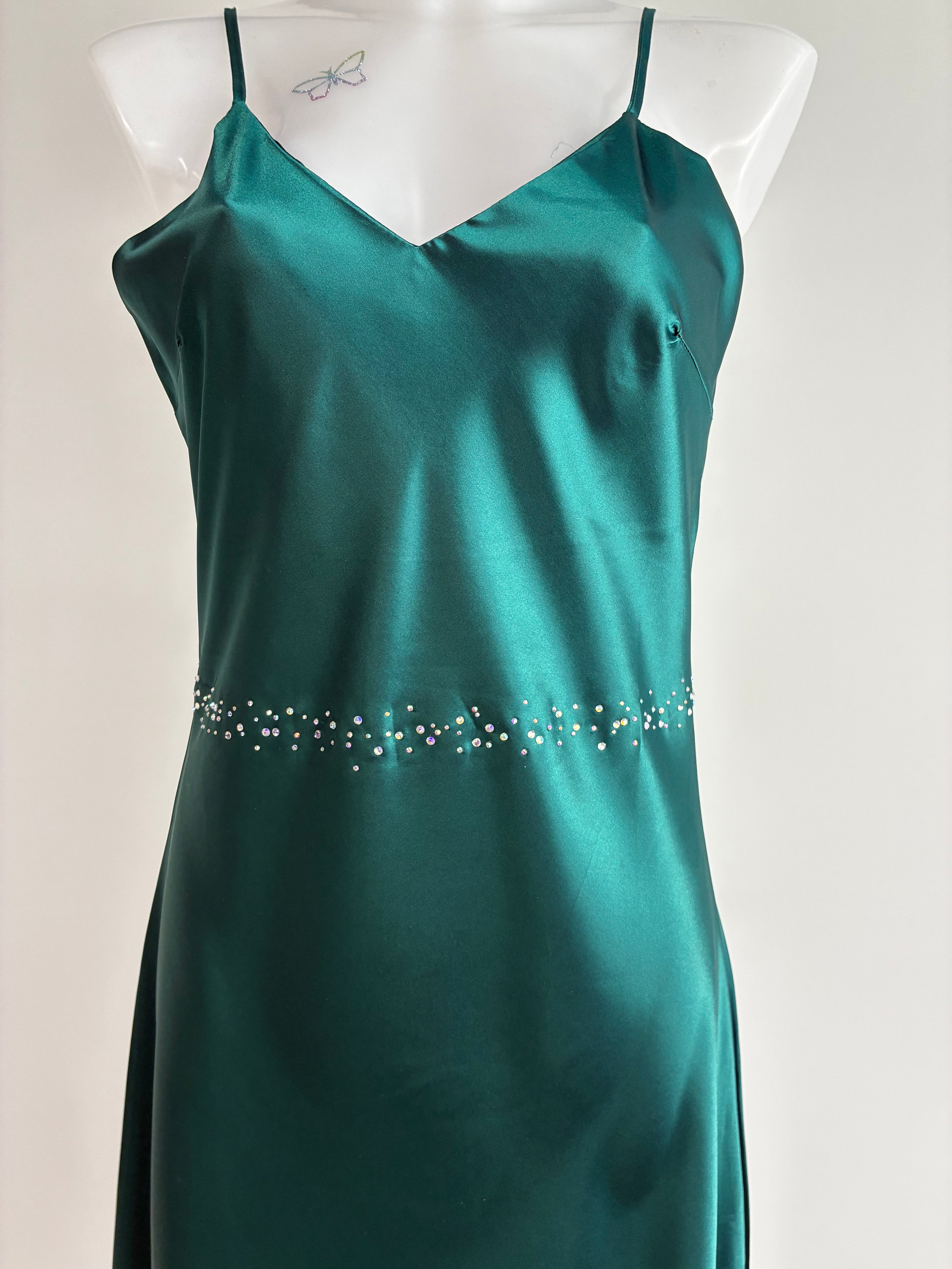 Emerald Crystal Dress