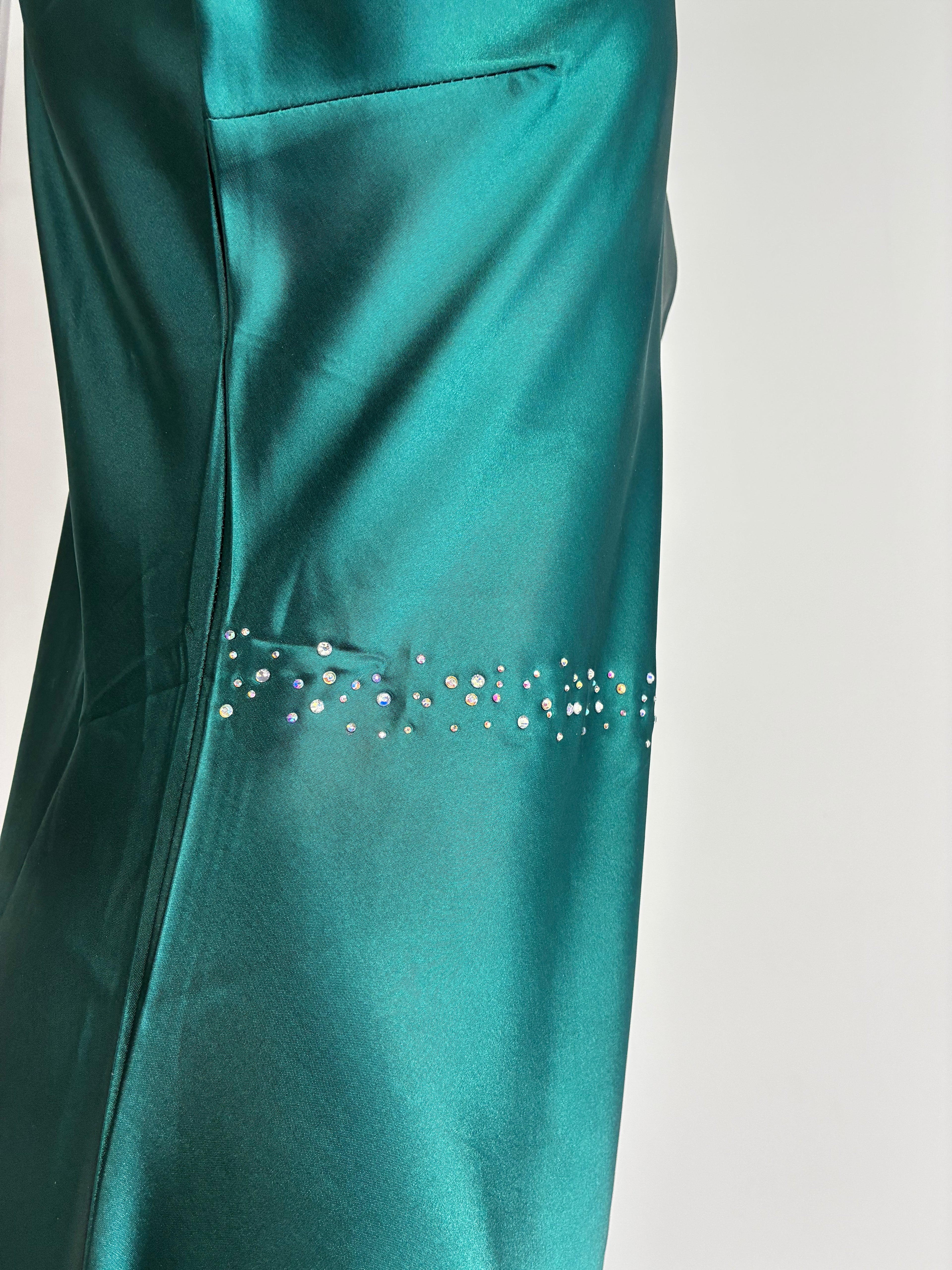 Emerald Crystal Dress