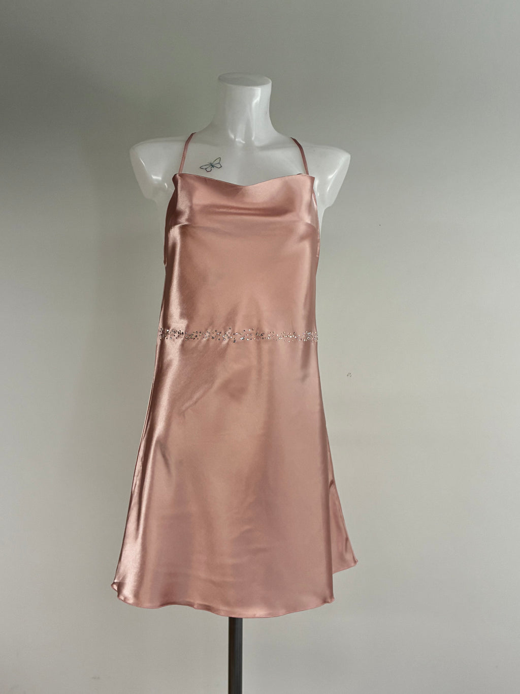 Crystal belt dress