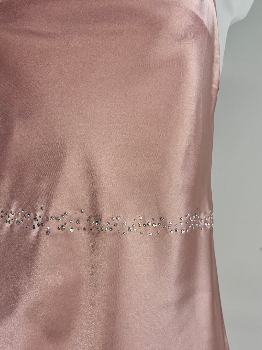 Crystal belt dress