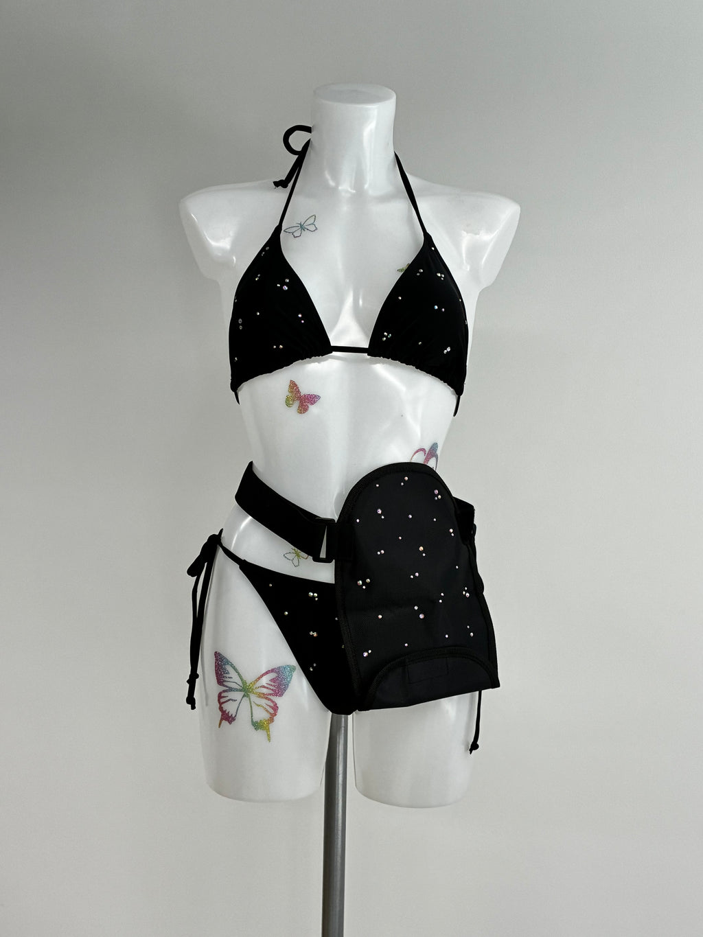 Crystal stoma bag cover