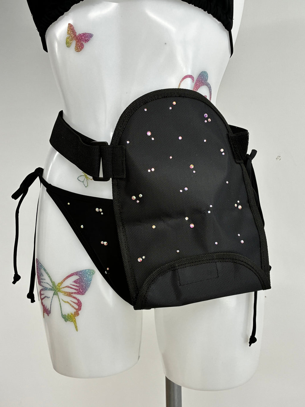 Crystal stoma bag cover