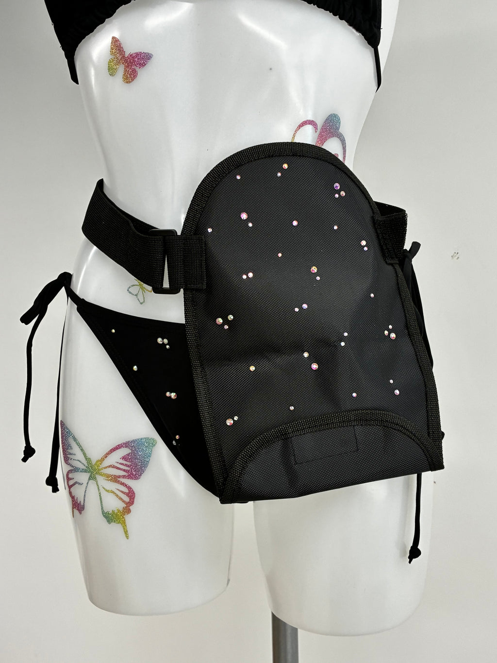 Crystal stoma bag cover