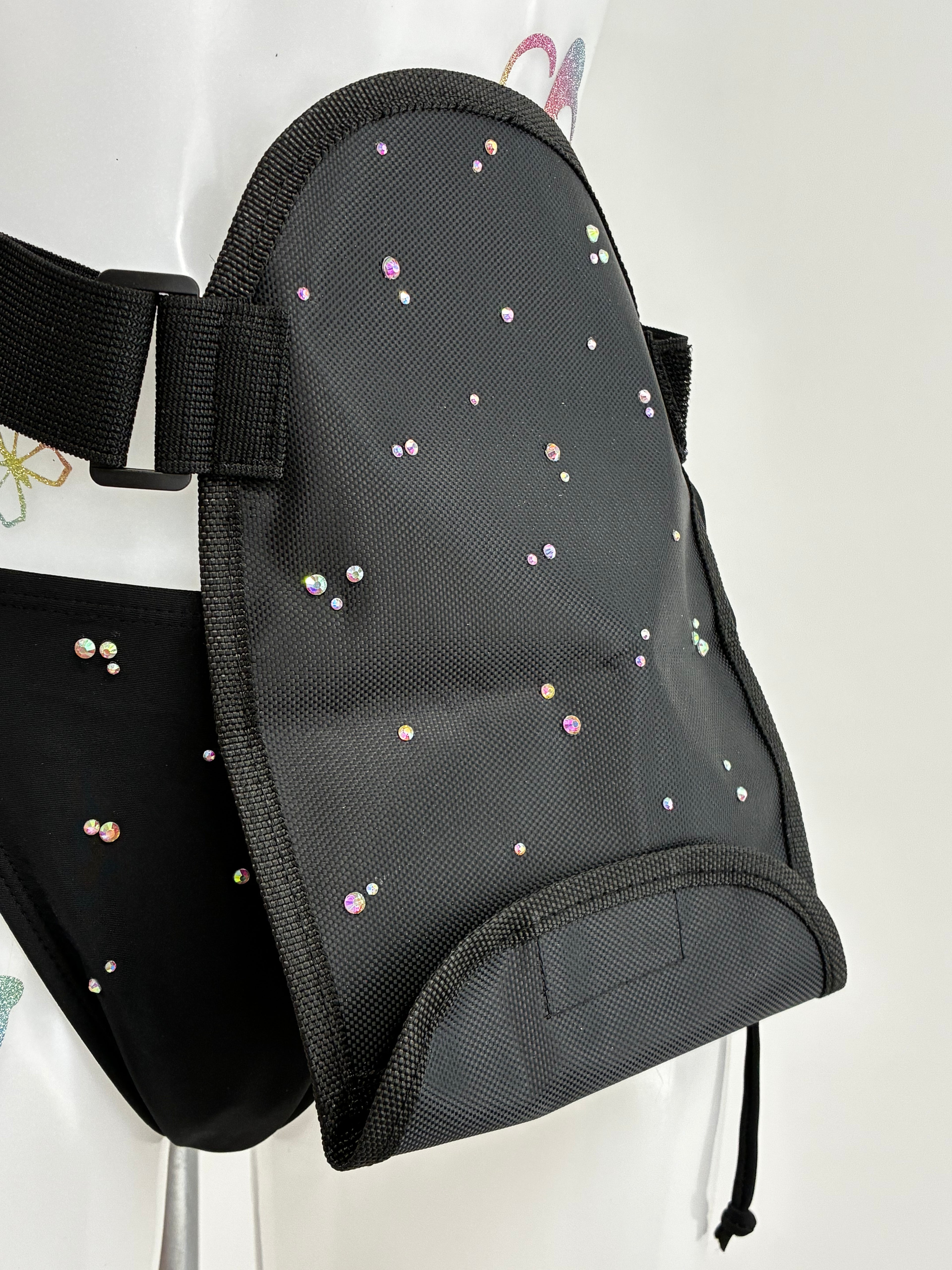 Crystal stoma bag cover