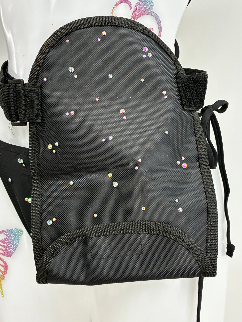 Crystal stoma bag cover