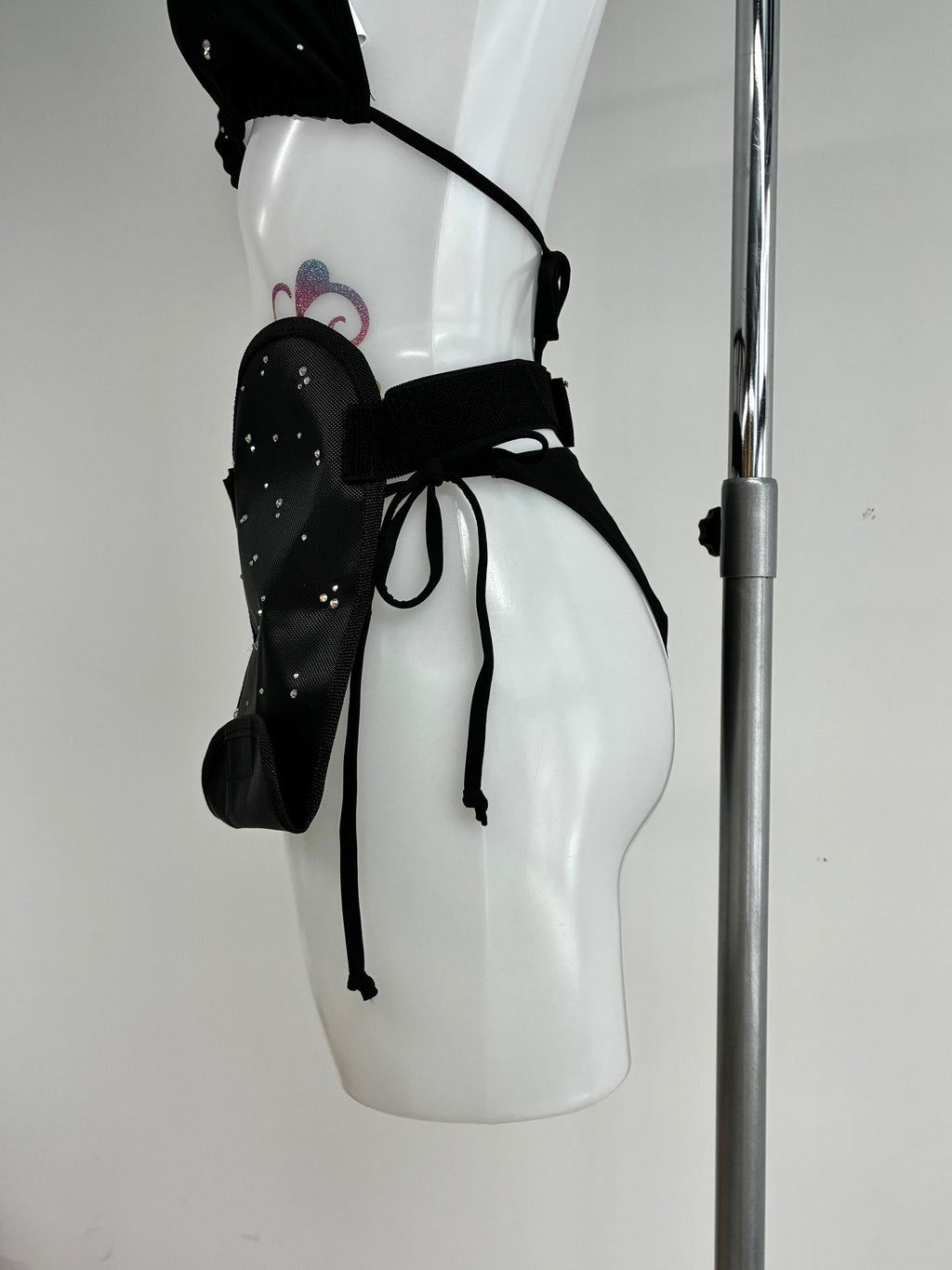 Crystal stoma bag cover