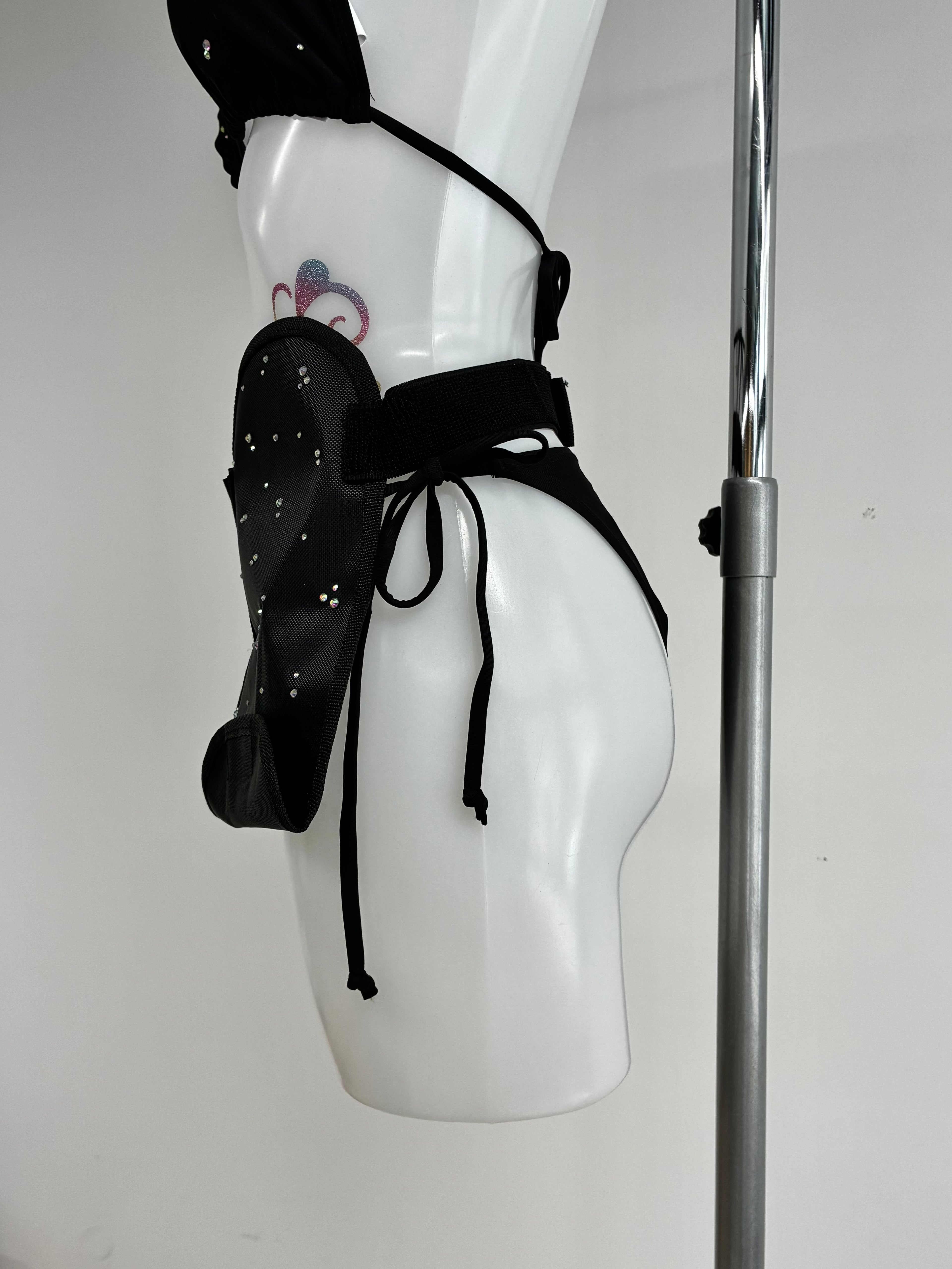Crystal stoma bag cover