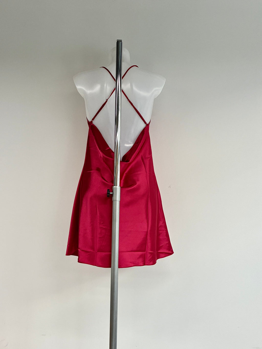 Crystal low back dress