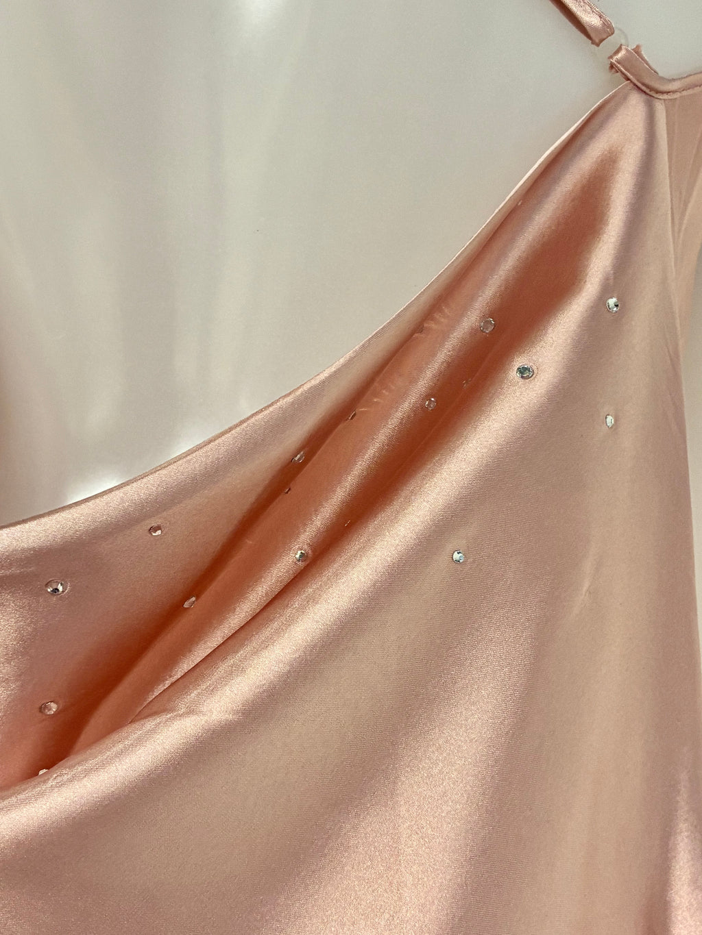 Crystal low back dress