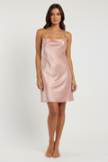Blush Pink Crystal Dress - Front